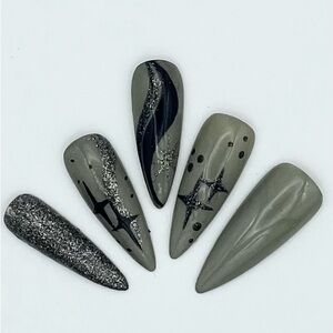 Dark Matter | Luxury Handcrafted Press-On Nails